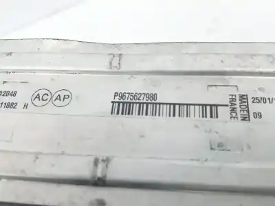 Peça sobressalente para automóvel em segunda mão intercooler por citroen c4 picasso 1.6 blue-hdi fap referências oem iam 9675627980  