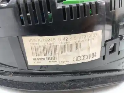 Second-hand car spare part dashboard for audi a4 b6 (8e2) 2.5 tdi oem iam references 8e0920900m  0263626045