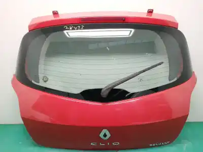 Second-hand car spare part tailgate for renault clio iii (br0/1, cr0/1) 1.5 dci (c/br0g, c/br1g) oem iam references 7751478020