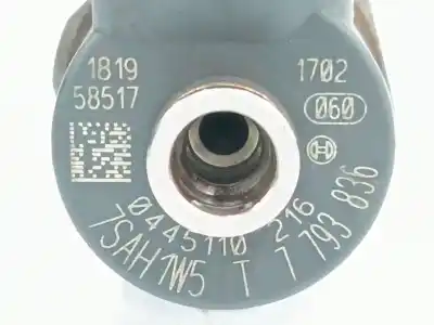 Second-hand car spare part injector for bmw x3 (e83) 2.0 d oem iam references 7793836  0445110216