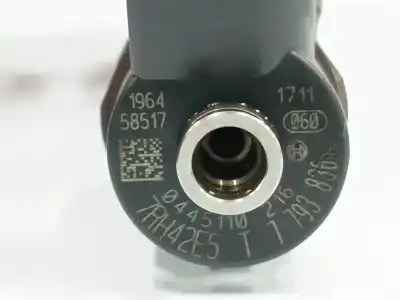 Second-hand car spare part injector for bmw x3 (e83) 2.0 d oem iam references 7793836  0445110216