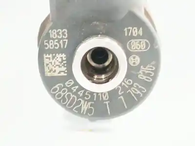 Second-hand car spare part injector for bmw x3 (e83) 2.0 d oem iam references 7793836  0445110216