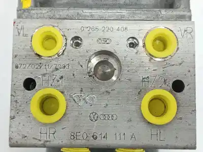Peça sobressalente para automóvel em segunda mão abs por audi a6 berlina (4b2) 2.8 referências oem iam 8e0614111a 273004284 0265220408