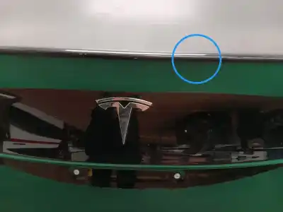 Peça sobressalente para automóvel em segunda mão tampa da mala por tesla model 3 (5yj3) ev referências oem iam 1081460e0d  