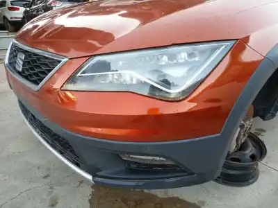 Second-hand car spare part front bumper for seat leon st (5f8) 2.0 tdi 4drive oem iam references 5f0807221  