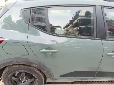 Peça sobressalente para automóvel em segunda mão porta do automóvel traseira direita por dacia sandero iii 1.0 tce 90 referências oem iam 