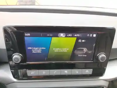 Peça sobressalente para automóvel em segunda mão display gps / multimídia por seat leon sportstourer (kl8) 1.0 tsi referências oem iam 5fa035869d