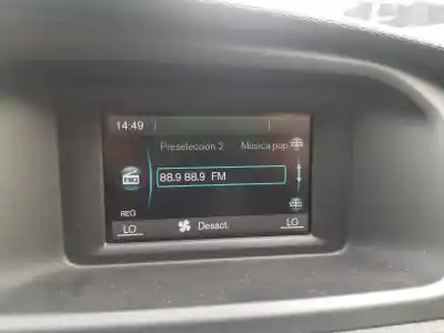 Second-hand car spare part multifunction display for volvo v40 1.6 diesel cat oem iam references 31384953  7609502043