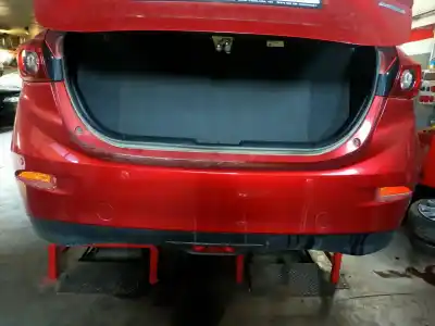 Second-hand car spare part rear bumper for mazda 3 lim. () black tech edition oem iam references 