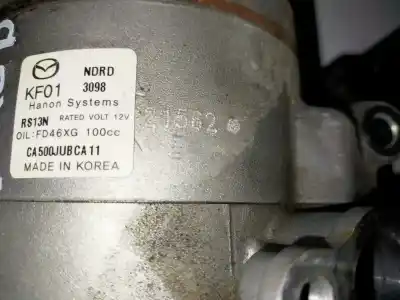 Second-hand car spare part air conditioning compressor for mazda 3 lim. () black tech edition oem iam references ca500jubca11  
