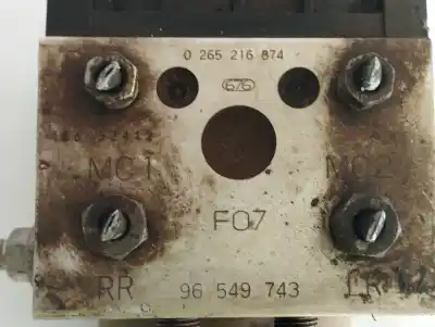 Peça sobressalente para automóvel em segunda mão abs por chevrolet lacetti se referências oem iam 0265216874 96549743 0265216874