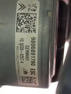 Pièce détachée automobile d'occasion abs (système anti-blocage des roues) pour peugeot 208 style références oem iam 9806891780