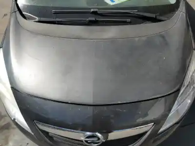 Peça sobressalente para automóvel em segunda mão capot por opel meriva b 1.4 16v cat (a 14 xer / ldd) referências oem iam 