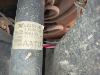 Автозапчасти б/у ПРАВЫЙ ЗАДНИЙ АМОРТИЗАТОР за OPEL MERIVA B  ссылки OEM IAM 22263945  13350753