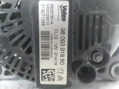 Second-hand car spare part alternator for citroen c3 aircross 1.2 12v e-thp oem iam references 9809391880  9809391880