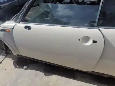 Peça sobressalente para automóvel em segunda mão porta da frente esquerda por bmw mini (r50,r53) cooper referências oem iam 