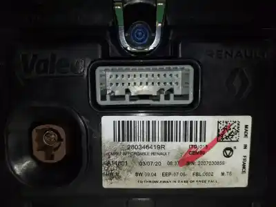 Автозапчасти б/у многофункциональный дисплей за renault captur intens ссылки oem iam 280346419r  280346419r