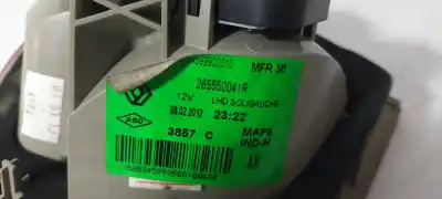 Second-hand car spare part interior left tailgate light for renault fluence dynamique oem iam references 265550041r  