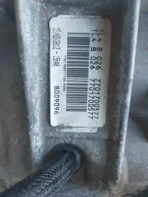 Second-hand car spare part GEARBOX for RENAULT FLUENCE  OEM IAM references TL4B026  