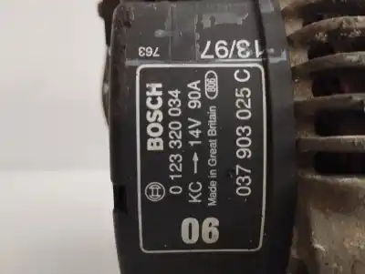 Автозапчасти б/у генератор за audi a3 (8l) 1.8 ambiente ссылки oem iam 0123320034 037903025c 0123320034