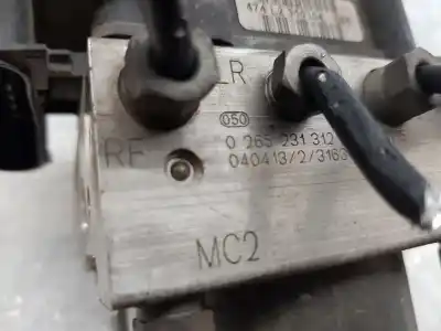 Peça sobressalente para automóvel em segunda mão abs por fiat panda (169) 1.2 8v dynamic referências oem iam 0265231312  0265231312