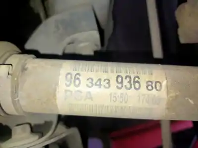 Pezzo di ricambio per auto di seconda mano trasmissione anteriore sinistra per peugeot 206 cc cc riferimenti oem iam 9634393680