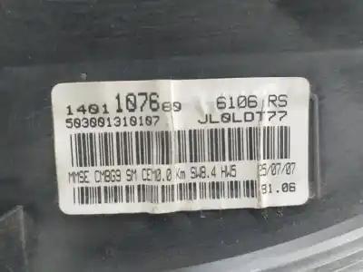 Автозапчастина б/у панель інструментів для fiat scudo combi (272) 2.0 jtdm посилання на oem iam 9800864180  