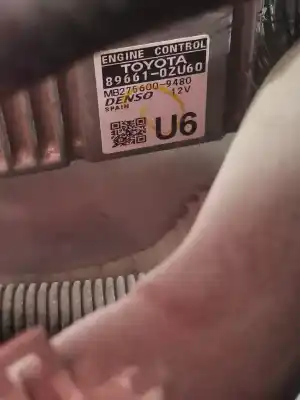 İkinci el araba yedek parçası ecu motor kontrol cihazi için toyota auris 1.8 16v (híbrido) oem iam referansları 896610zu60