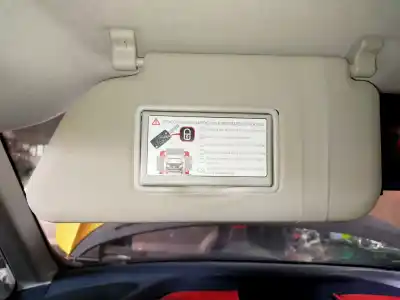 Peça sobressalente para automóvel em segunda mão pára-sol esquerdo por peugeot 1007 sport referências oem iam 