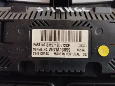 Second-hand car spare part climate control for ford focus lim. (cb8) 1.6 tdci cat oem iam references bm5t18c612cf  bm5t18c612cf