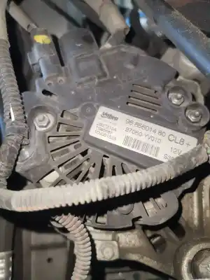 Автозапчастина б/у генератор для citroen c1 1.4 hdi cat (8ht / dv4td) посилання на oem iam 9665601480