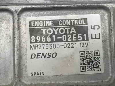 Second-hand car spare part ecu engine control for toyota auris (_e15_) 1.6 (zre151_) oem iam references 8966102e51  8966102e51