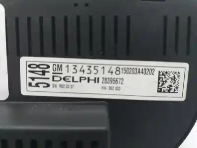 Автозапчастина б/у клімат-контроль для opel astra j lim. selective посилання на oem iam 13435148  13435148
