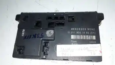 Peça sobressalente para automóvel em segunda mão módulo eletrônico por mercedes-benz clase e (w211) berlina e 320 cdi (211.026) referências oem iam 2118201685