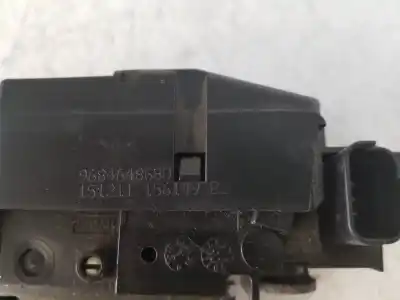 Second-hand car spare part trunk lock for citroen c4 lim. collection oem iam references 9684648680