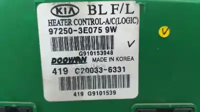 Peça sobressalente para automóvel em segunda mão comando de sofagem (chauffage / ar condicionado)  por kia sorento 2.5 crdi active referências oem iam 972503e075  972503e075