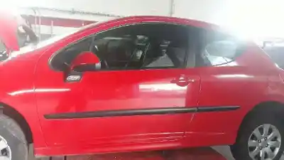 Peça sobressalente para automóvel em segunda mão porta da frente esquerda por peugeot 207 x-line referências oem iam 
