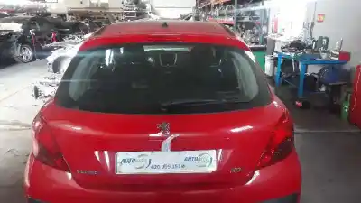 Peça sobressalente para automóvel em segunda mão porta da mala / tampa traseira por peugeot 207 x-line referências oem iam 