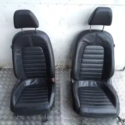 Second-hand car spare part complete seat set for volkswagen passat cc (357) básico oem iam references   