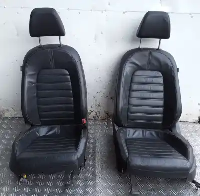 Second-hand car spare part complete seat set for volkswagen passat cc (357) básico oem iam references   