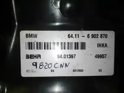 Second-hand car spare part full normal heating for bmw serie 3 compact (e46) 316ti oem iam references 6902870  6902870