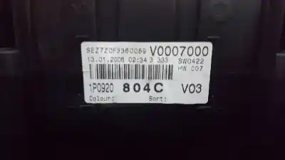 Second-hand car spare part dashboard for seat leon (1p1) reference oem iam references 1p0920804cx  1p0920804cx