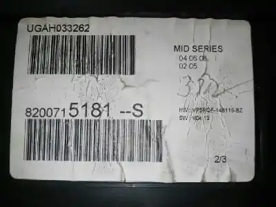 Peça sobressalente para automóvel em segunda mão quadrante por renault clio iii emotion referências oem iam 8200715181s 2rpf10a855a 8200715181s