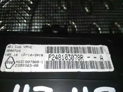 Peça sobressalente para automóvel em segunda mão quadrante por renault kangoo profesional referências oem iam p248103078r ns319079081 p248103078r