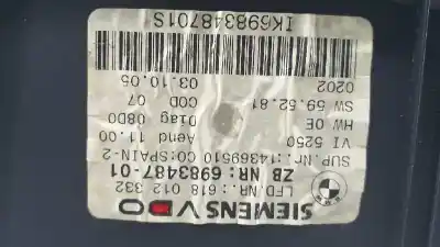 Peça sobressalente para automóvel em segunda mão quadrante por bmw serie 3 berlina (e90) 320d referências oem iam 698348701  