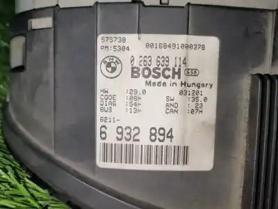 Peça sobressalente para automóvel em segunda mão quadrante por bmw serie 3 compact (e46) 316ti referências oem iam 0263639114 6932894 0263639114