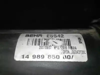 Peça sobressalente para automóvel em segunda mão intercooler por citroen jumpy hdi 120 27 l1h1 furg. referências oem iam 1498985080  1498985080