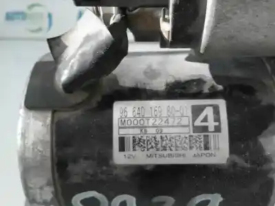 Peça sobressalente para automóvel em segunda mão motor de arranque por citroen xsara berlina 1.6i 16v premier referências oem iam m000t22472