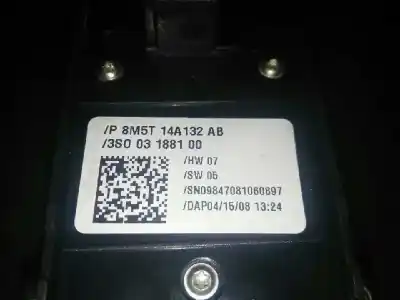 Second-hand car spare part left front power window switch for ford kuga (cbv) 2.0 tdci cat oem iam references 8m5t14a132ab 3s003188100 8m5t14a132ab