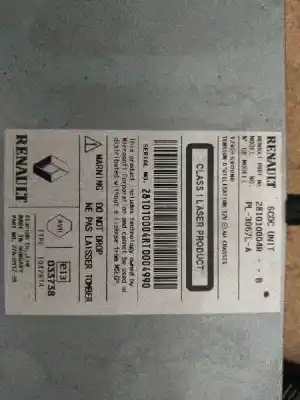 Автозапчасти б/у аудиосистема / радио cd за renault scenic iii grand dynamique ссылки oem iam 281010004r  281158115r